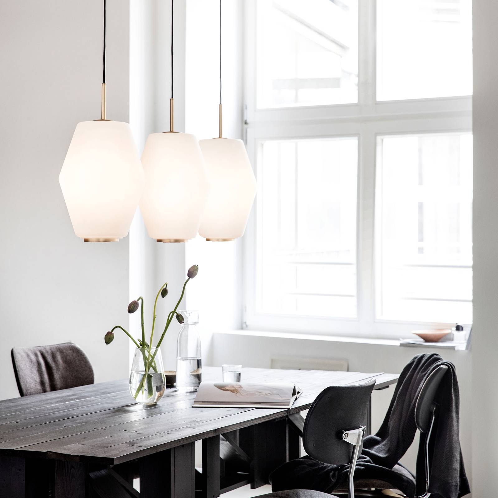 Lampa wisząca Northern Dahl matowy mosiądz