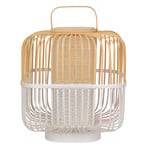 Bamboo Square Table Lamp M White - Forestier