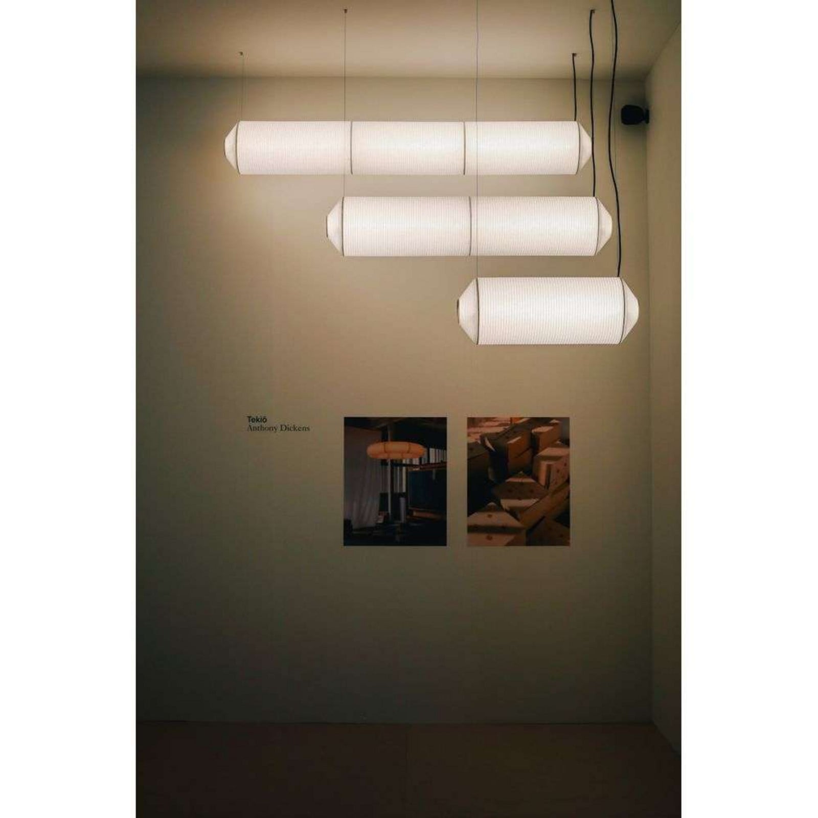 Tekiò Horizontal P1 LED-hængelampe, længde 67 cm Santa & Cole - Spisestue - Metal