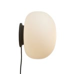 Supernate Veioză/Aplică de Perete Ø28 Opal White/Black - Frandsen