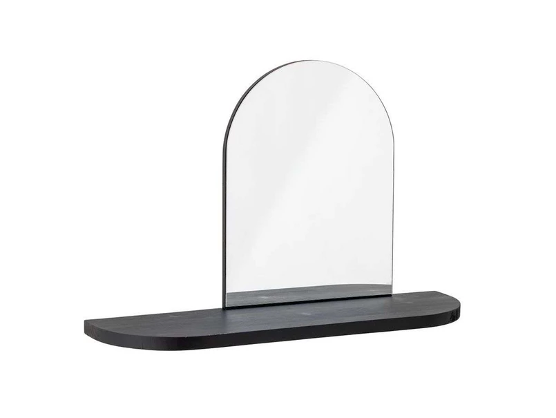 Bloomingville - Annlie Miroir w/Etagère Black