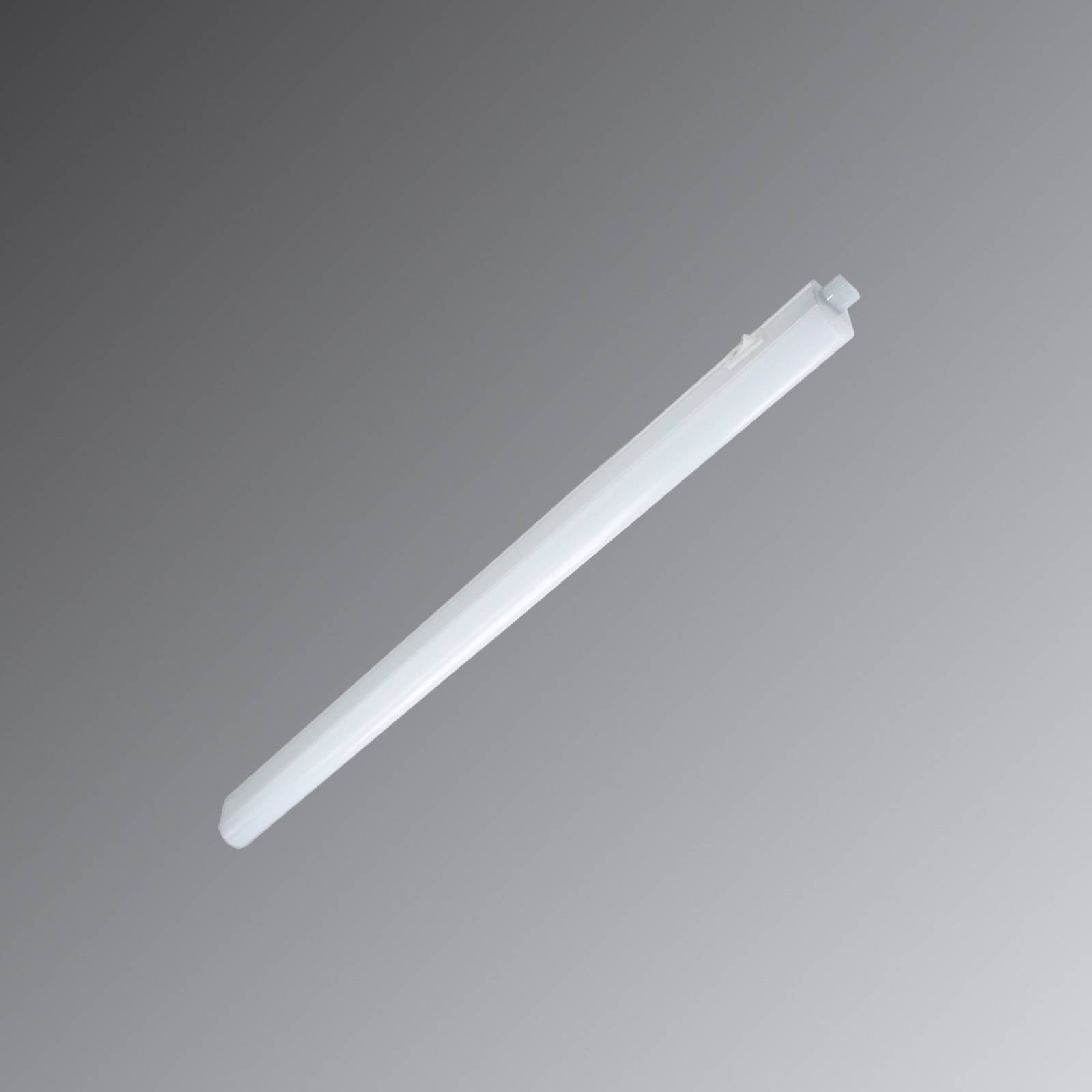 Hvid LED lysskinne Eckenheim med kontakt