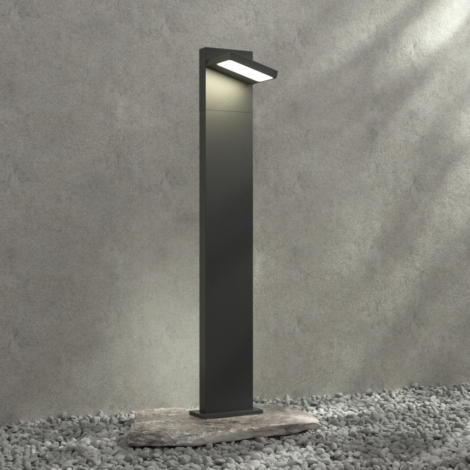 Silvan LED Gartenleuchte H100 Graphite - Lucande