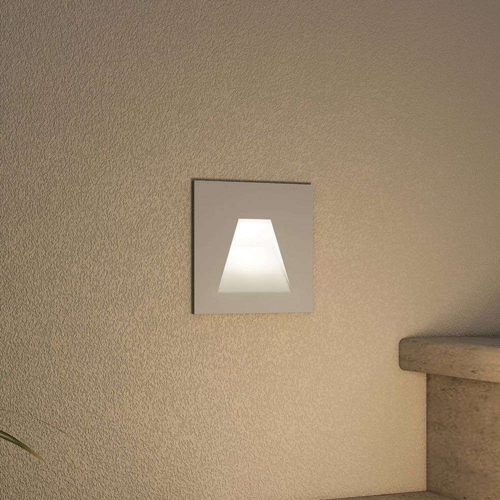 Zamo LED Beépített Fali Lámpa IP65 Silver Grey - Arcchio