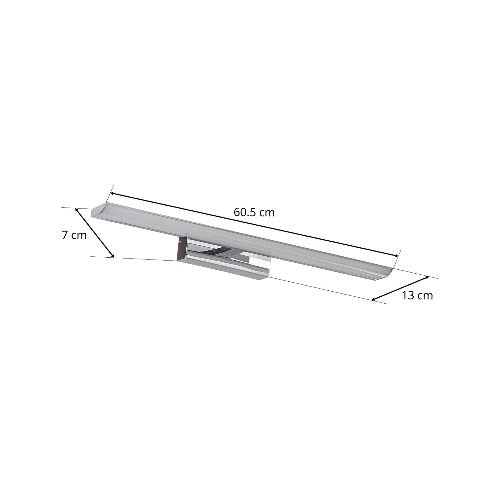 EGLO connect Tabiano-C LED tükör lámpa 60,5 cm