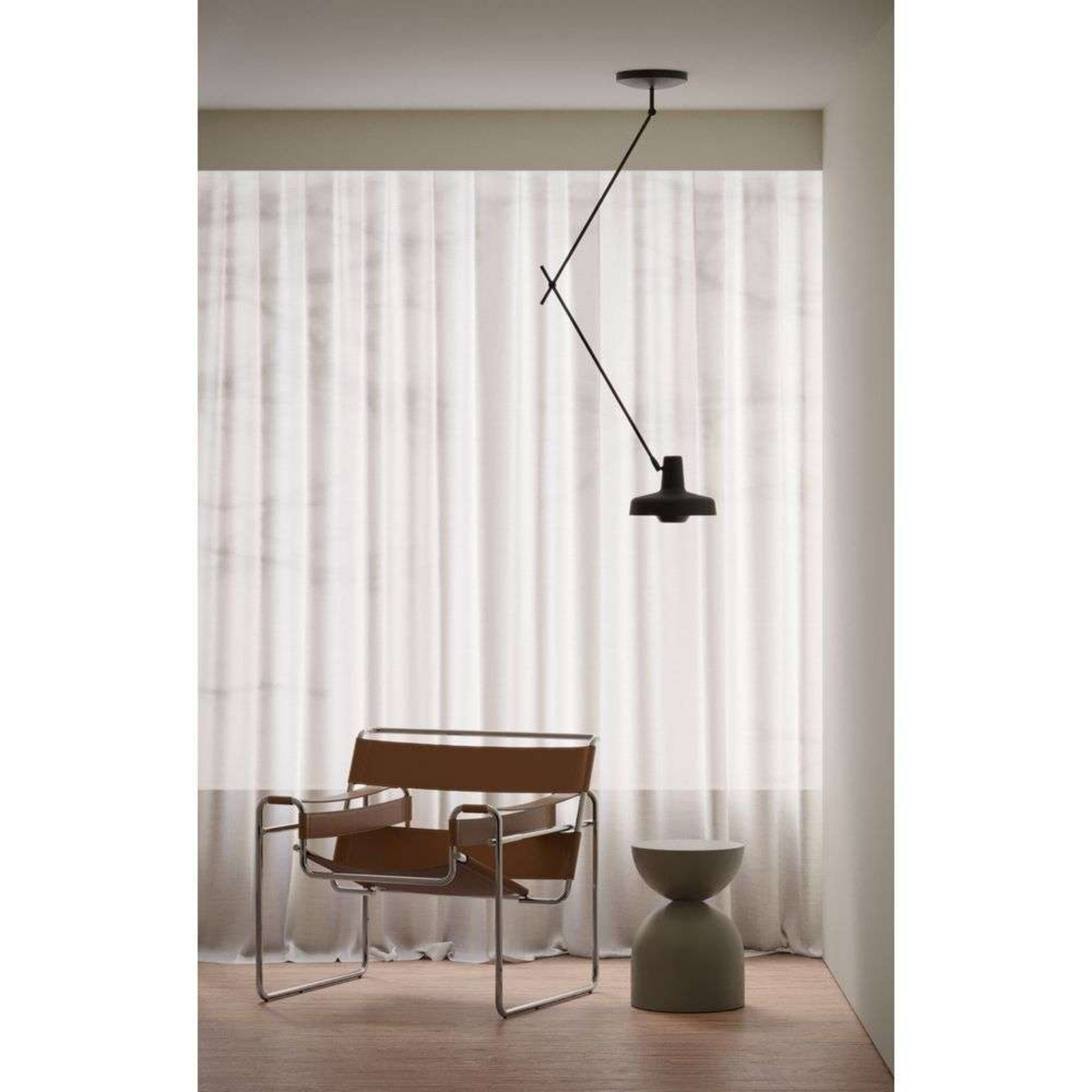 Arigato Ceiling Lamp Long Black - Grupa