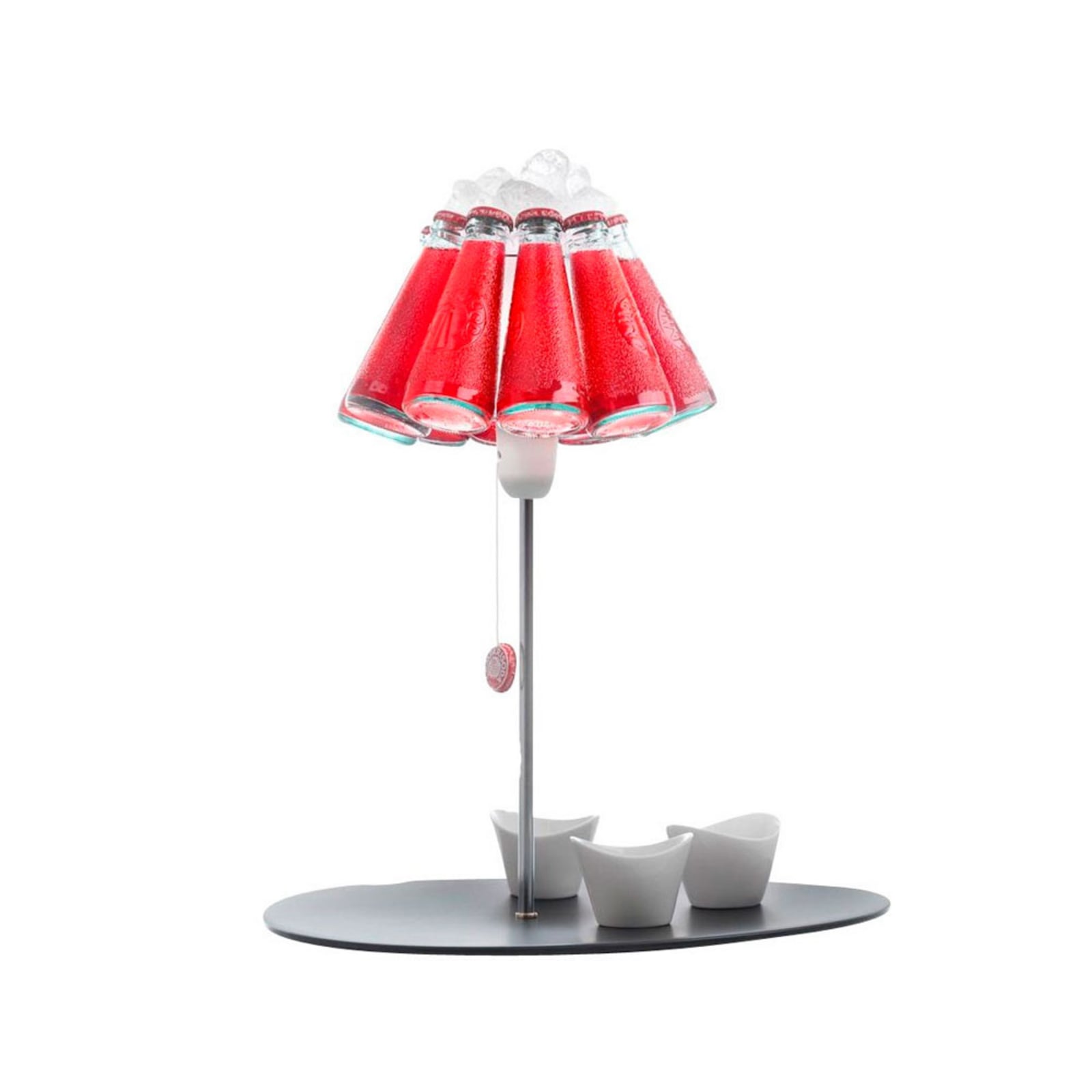 Ingo Maurer Campari Bar lampă de masă din sticle