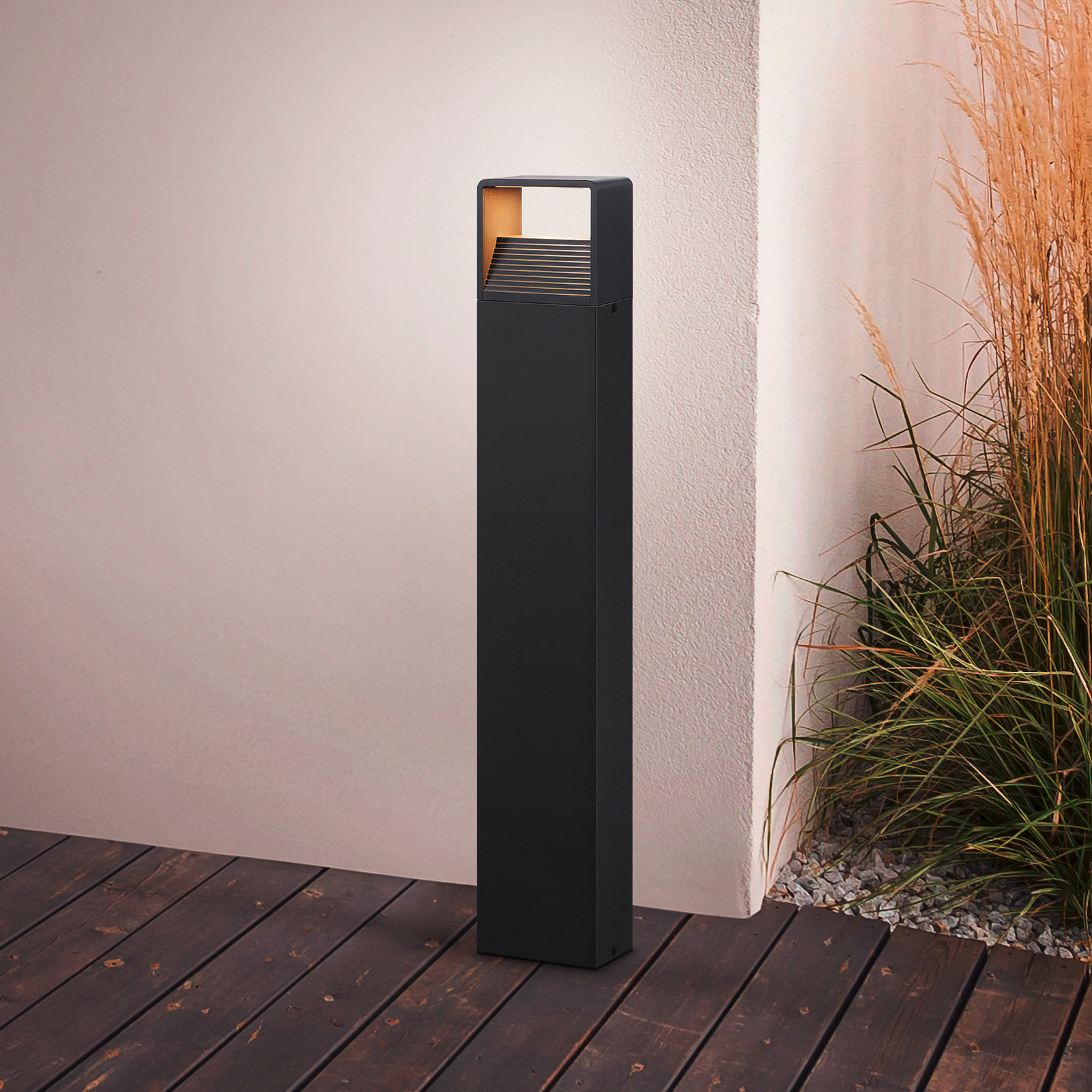 Lampă LED trotuar Doninni 1 antracit h= 80 cm
