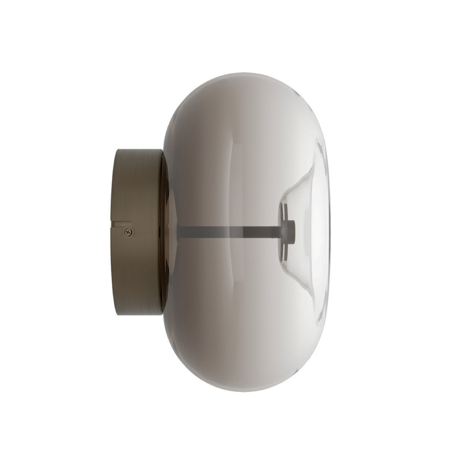 Plafón LED OPTICA 1 de EGLO, bronce/marrón, Ø 25 cm, CCT Plafón LED OPTICA 1 de EGLO, bronce/marrón, Ø 25 cm, CCT