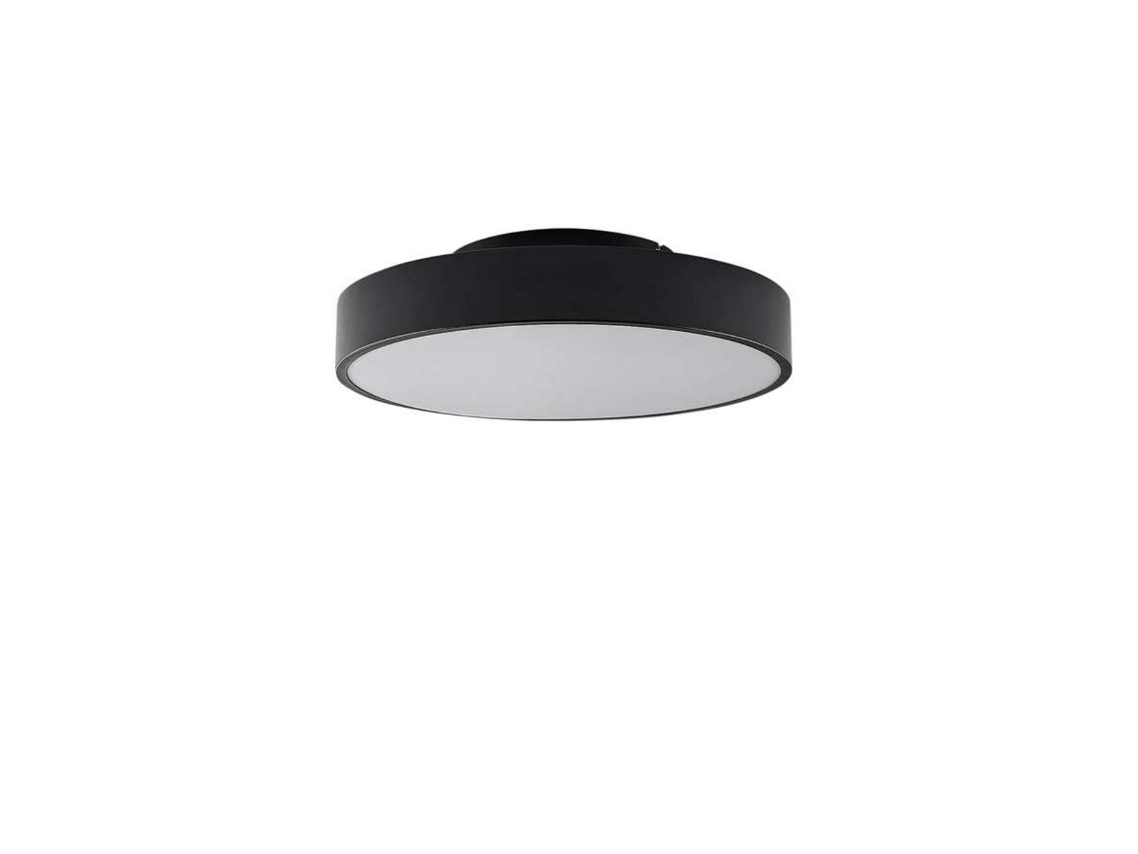 Milada LED Stropné Lampa Black - Lindby