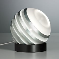 TECNOLUMEN Bulo - Lampada da tavolo LED, bianco