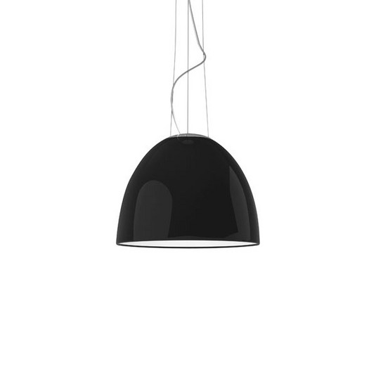 Nur Mini Gloss LED S Riippuvalaisin Musta - Artemide