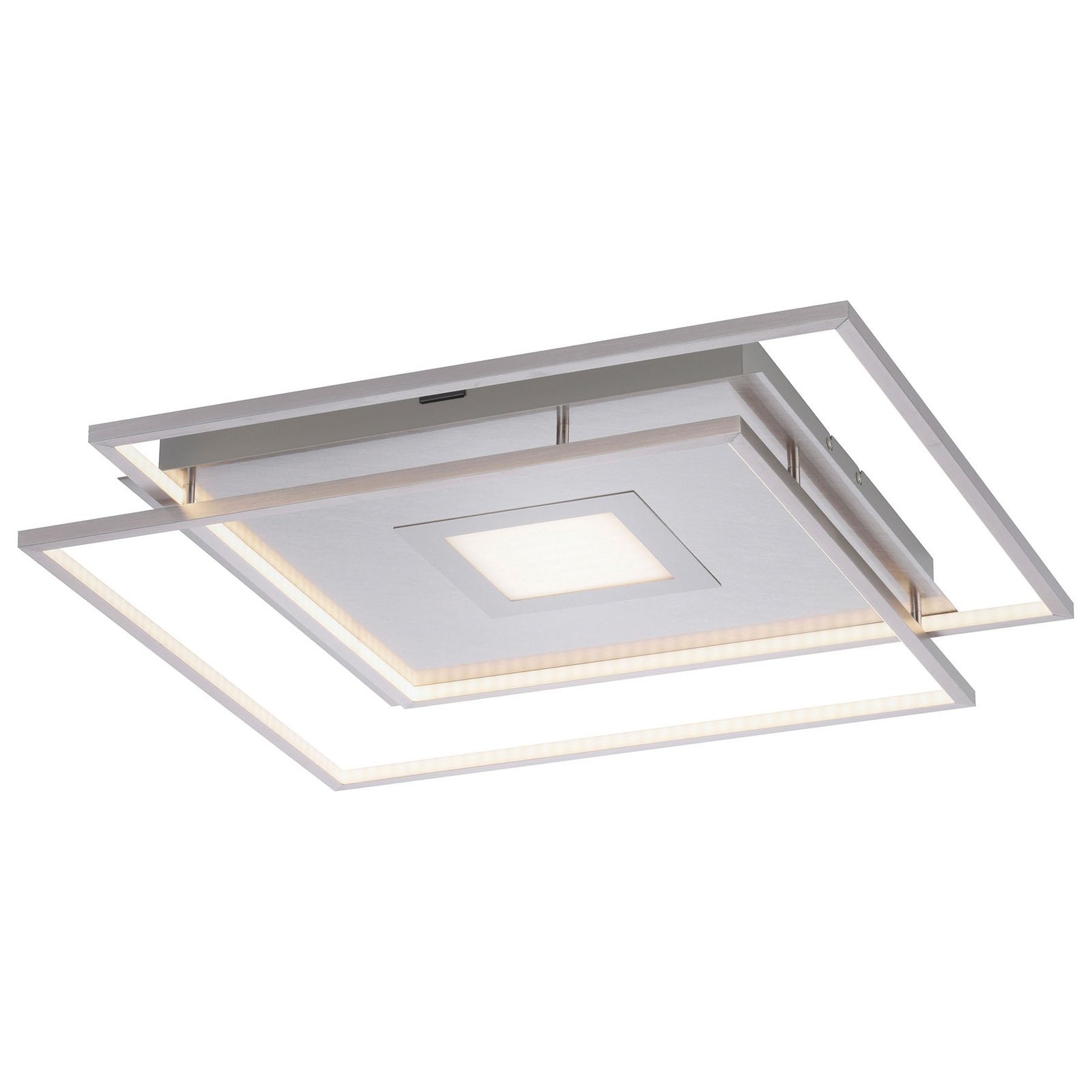 Paul Neuhaus Q-AMIRA LED plafondlamp, zilver