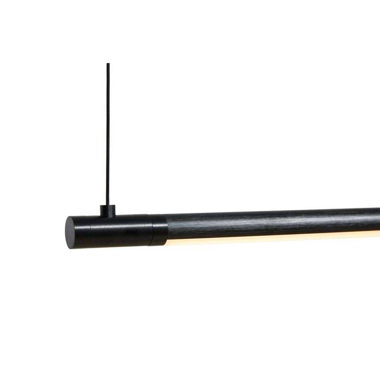 LOOM DESIGN lampa wisząca LED Straw 150, czarna, aluminium