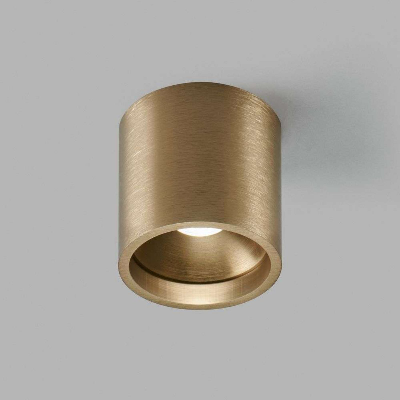 Solo 2 Round Plafoniera 10W 2700K Brass - LIGHT-POINT