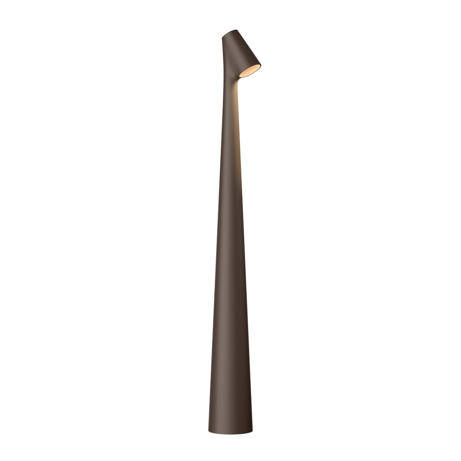 Africa Portable, dunkelbraun, Höhe 45cm, LED, Akku - Vibia Africa Portable, dunkelbraun, Höhe 45cm, LED, Akku - Vibia