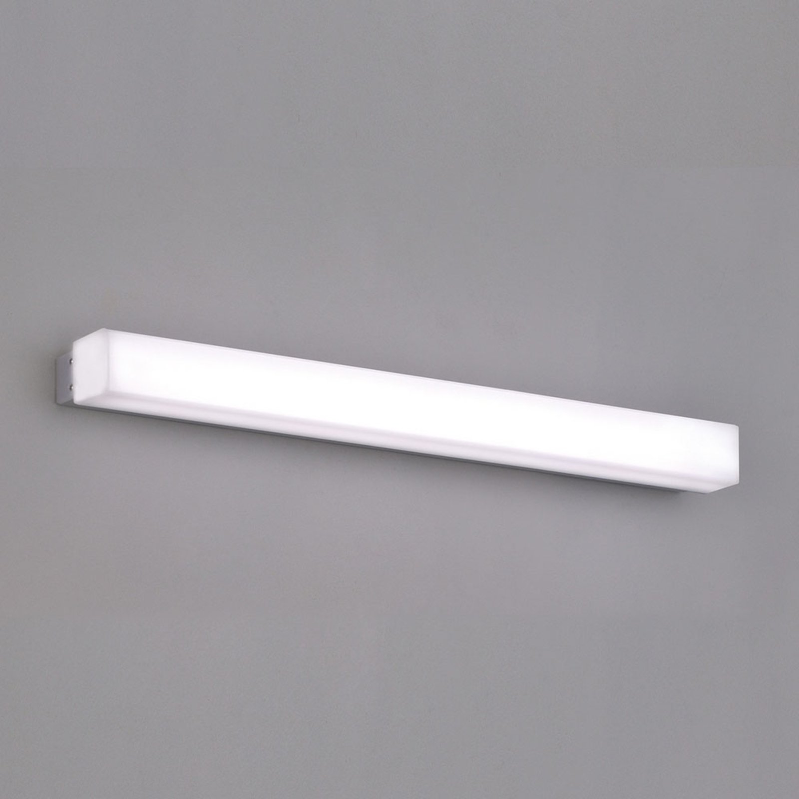LED-vegglampe for baderom Box, 3 000 K, bredde 59 cm