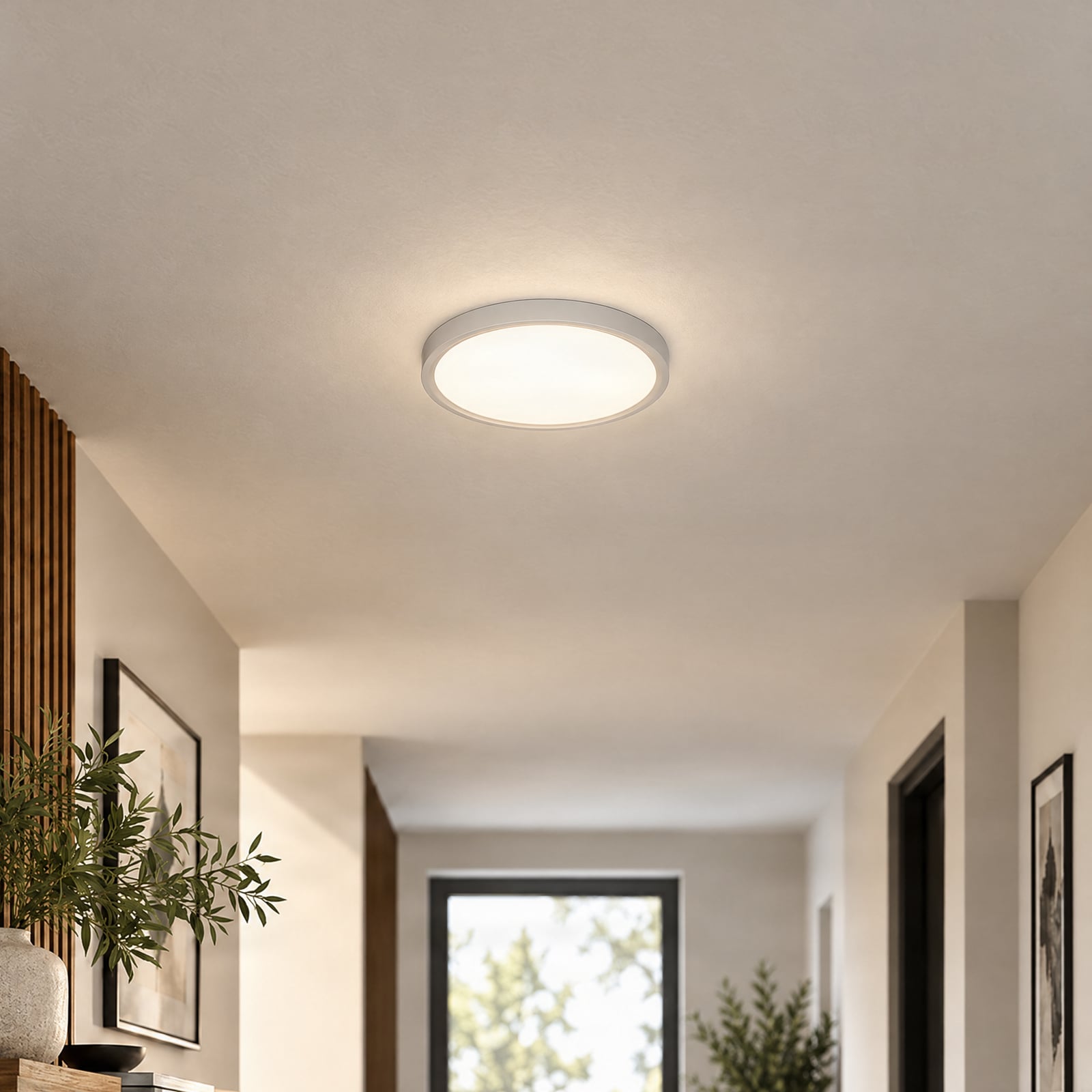 Diki LED plafondlamp Ø30 CCT White - Lindby Diki LED plafondlamp Ø30 CCT White - Lindby