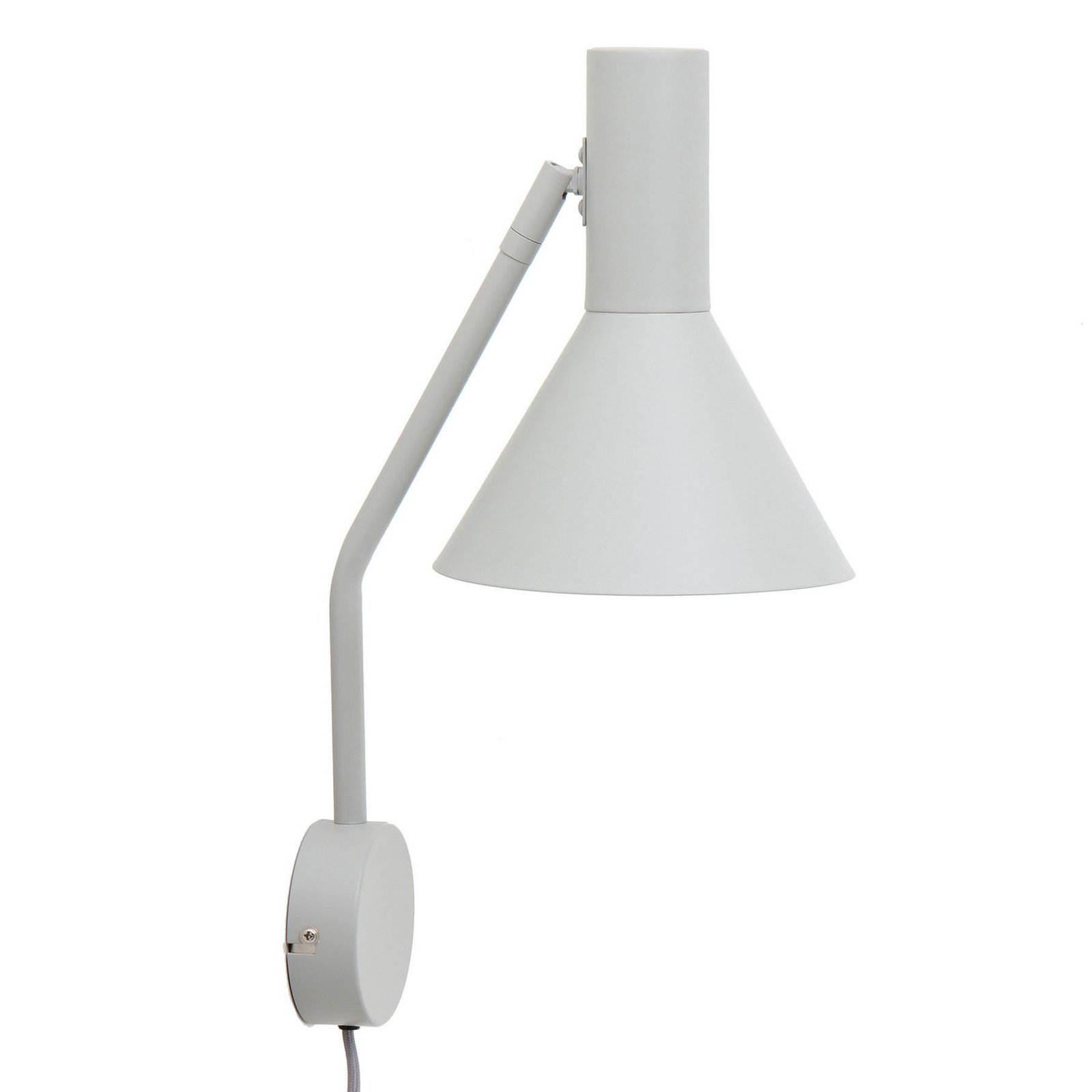 Lyss Væglampe Light Grey - Frandsen