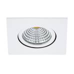 Downlight Saliceto kantet dreibar 2 700 K hvit