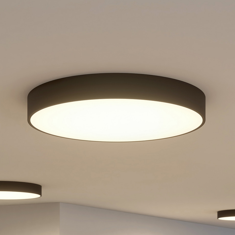 Arcchio Noabelle LED Plafond Ø80, svart från Arcchio