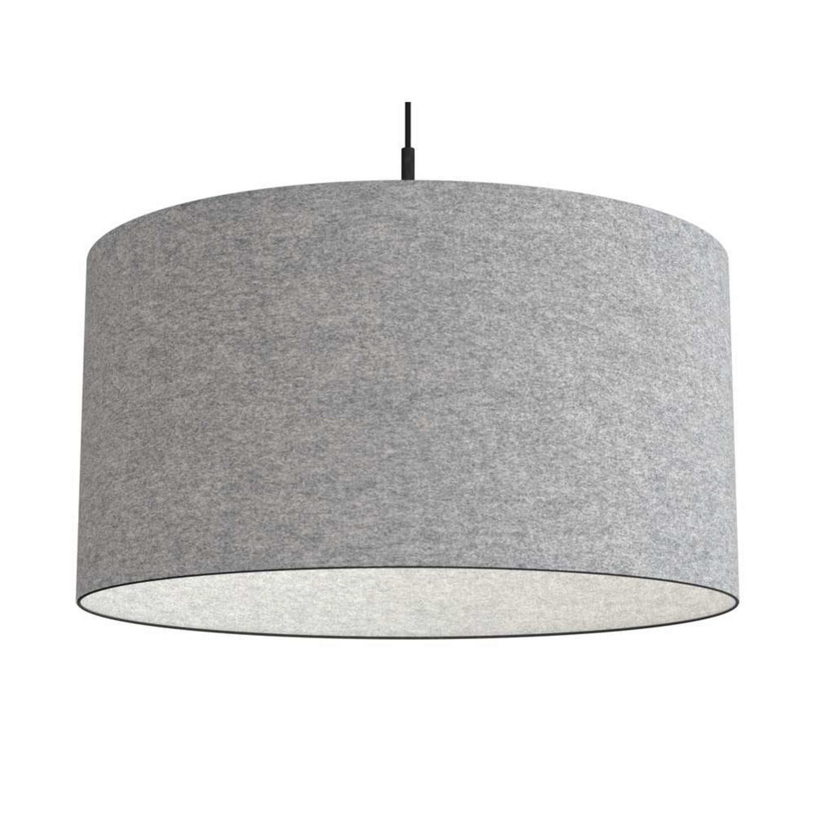 Soft Pendelleuchte Ø57 Grey Wool Belid - Esszimmer - Stoff / Textil