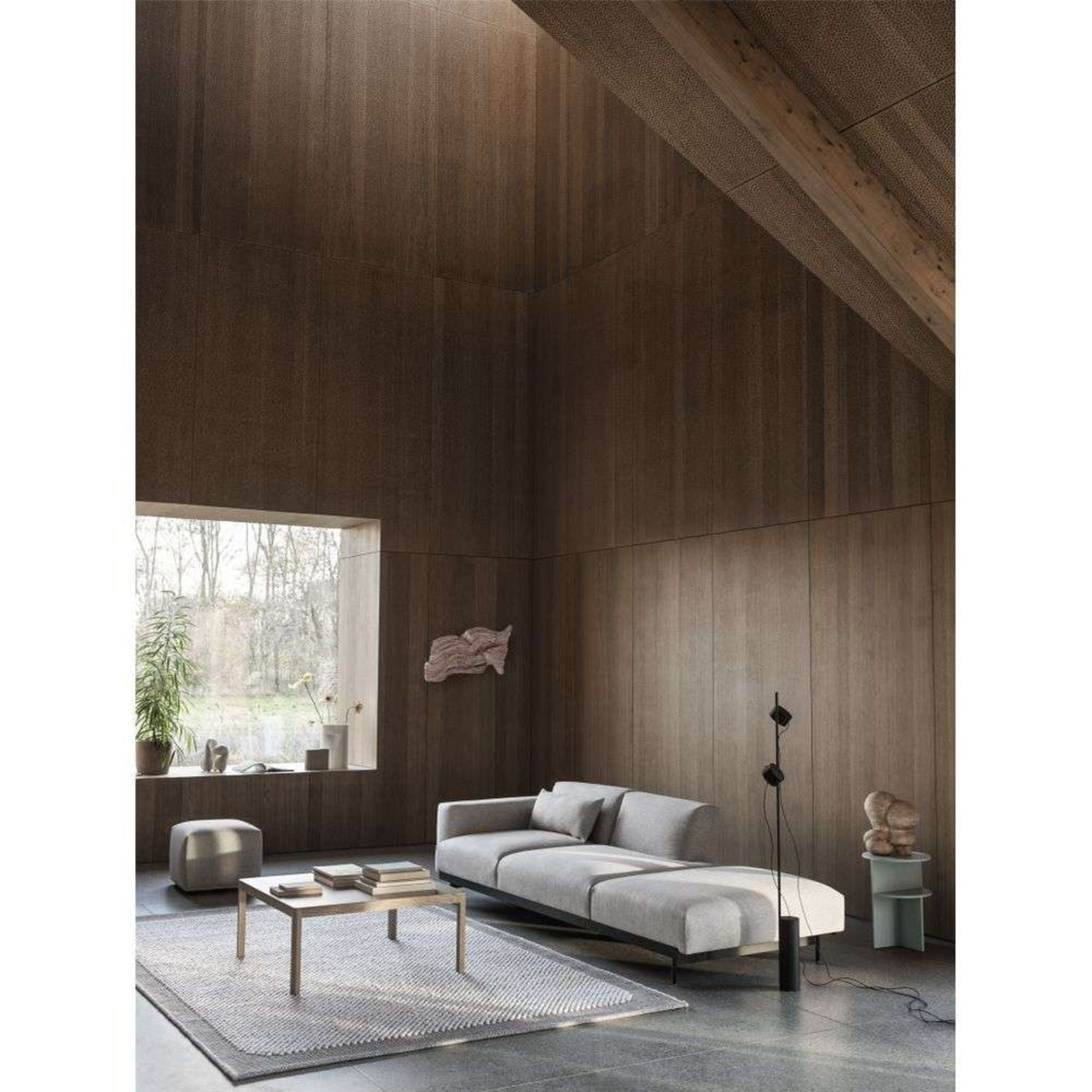 Pebble Rug 170x240 Light Grey - Muuto