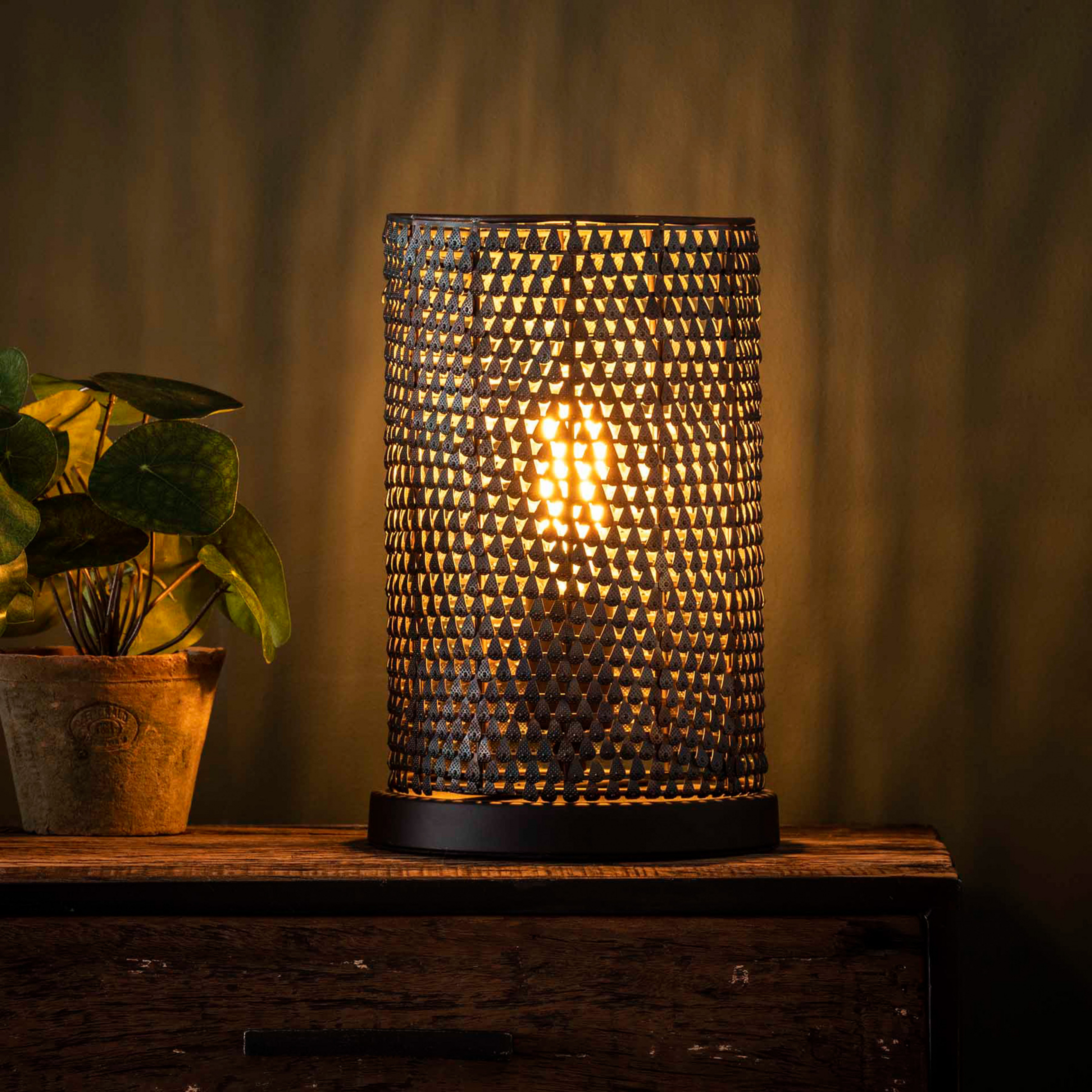 Lampe à poser Luzien, 30 cm, à une lampe