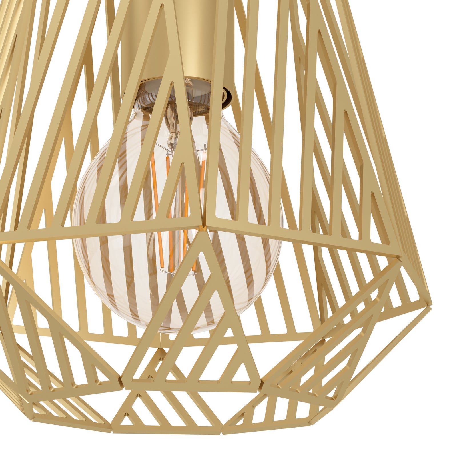 Pakabinamas šviestuvas, aukso spalvos, 96 cm ilgio, plieninis, 3 lempučių. Pakabinamas šviestuvas, aukso spalvos, 96 cm ilgio, plieninis, 3 lempučių.