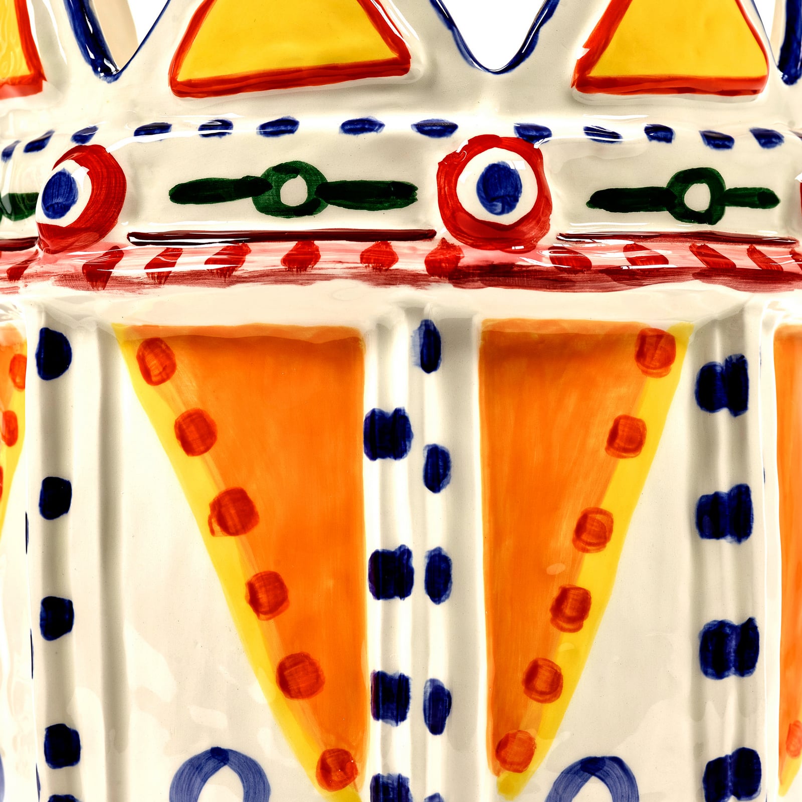 02 MIX SICILY Vase, farverig, stentøj, håndmalet – Serax