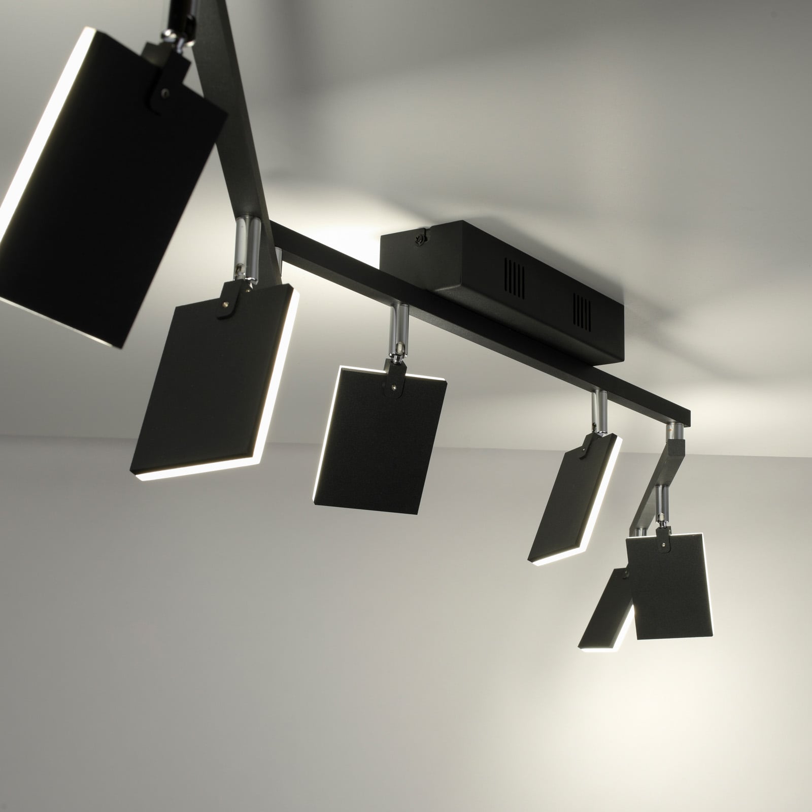 Mira Deckenlampe, black pearl, 6-flammig, Remote, CCT - PURE Mira Deckenlampe, black pearl, 6-flammig, Remote, CCT - PURE