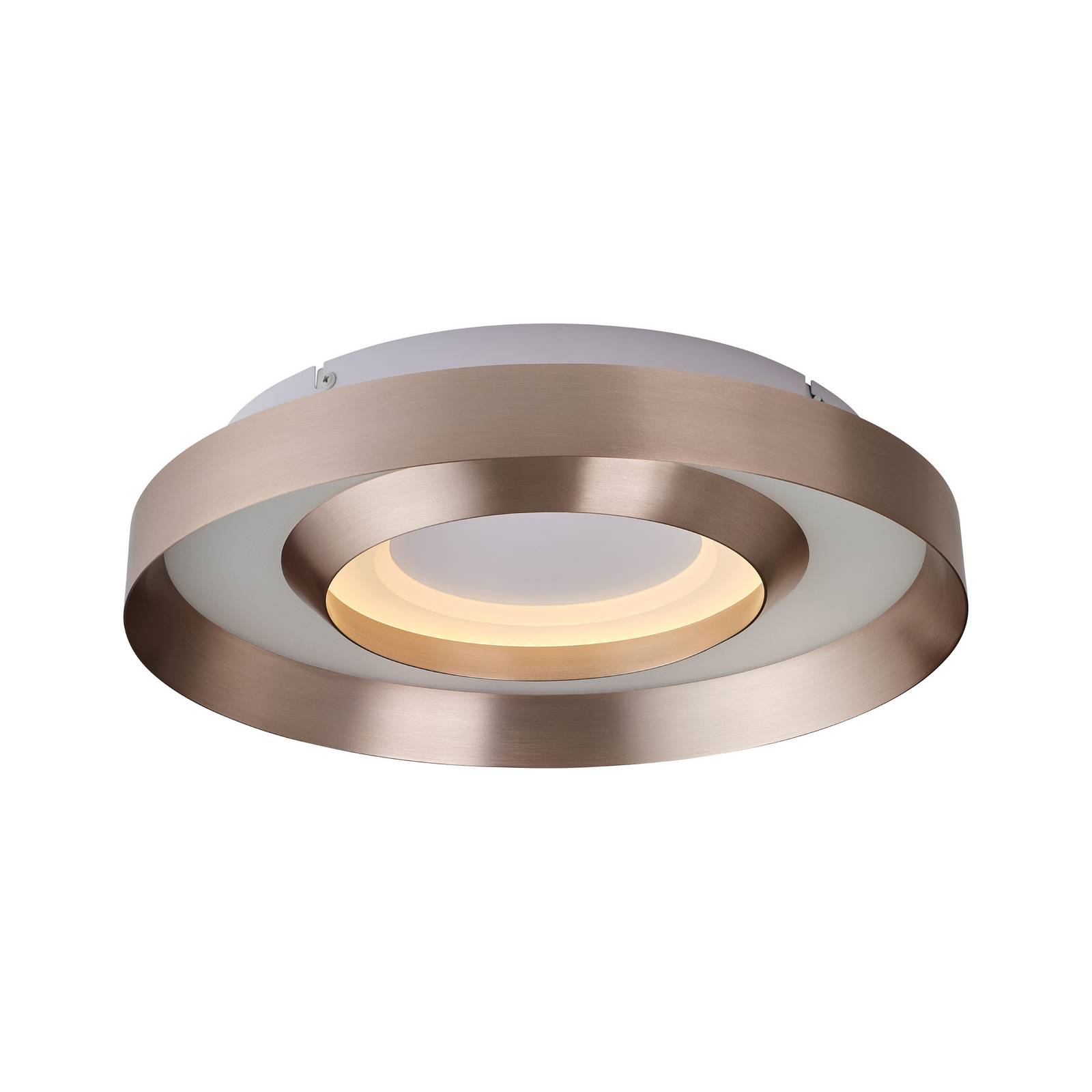 LED-Deckenlampe Onix, Ø 40 cm, roségold, Metall günstig online kaufen