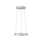E-Loop LED-Hängelampe, stone, Ø 50 cm, Aluminium, CCT - PURE