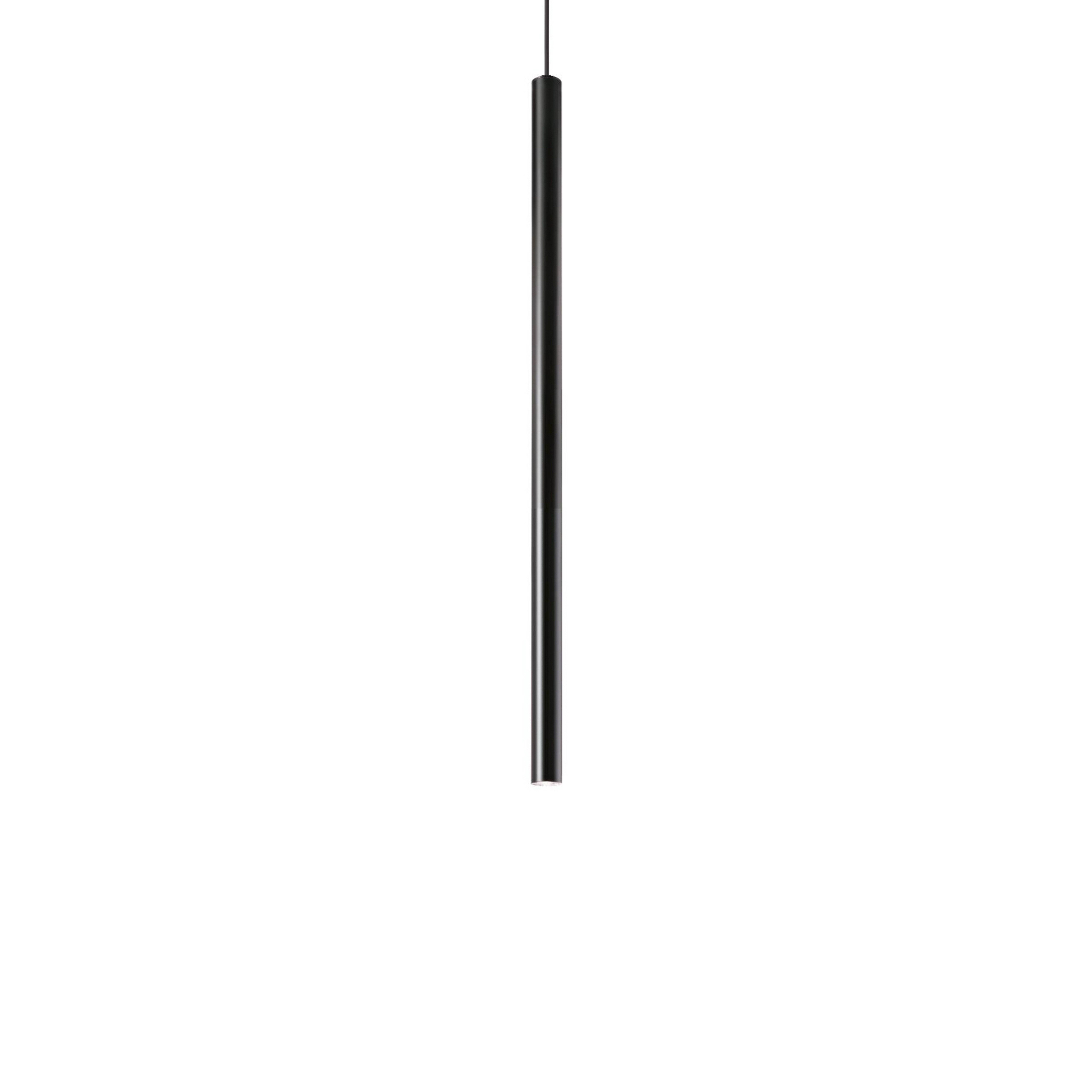 Ideal Lux Suspension LED Ultrathin Round 40 cm noir DALI