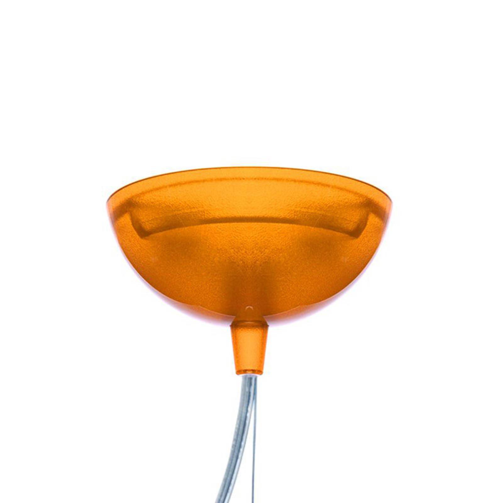 Image of Kartell Small FL/Y lampada LED sospensione arancio