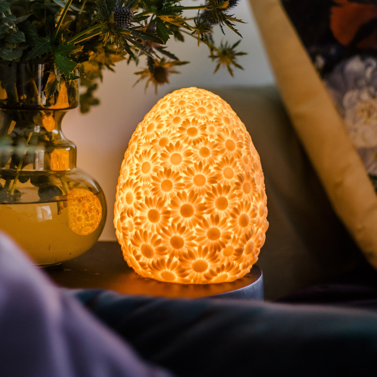 Goodnight Light DAISY lamp LED-Akkuleuchte, melon