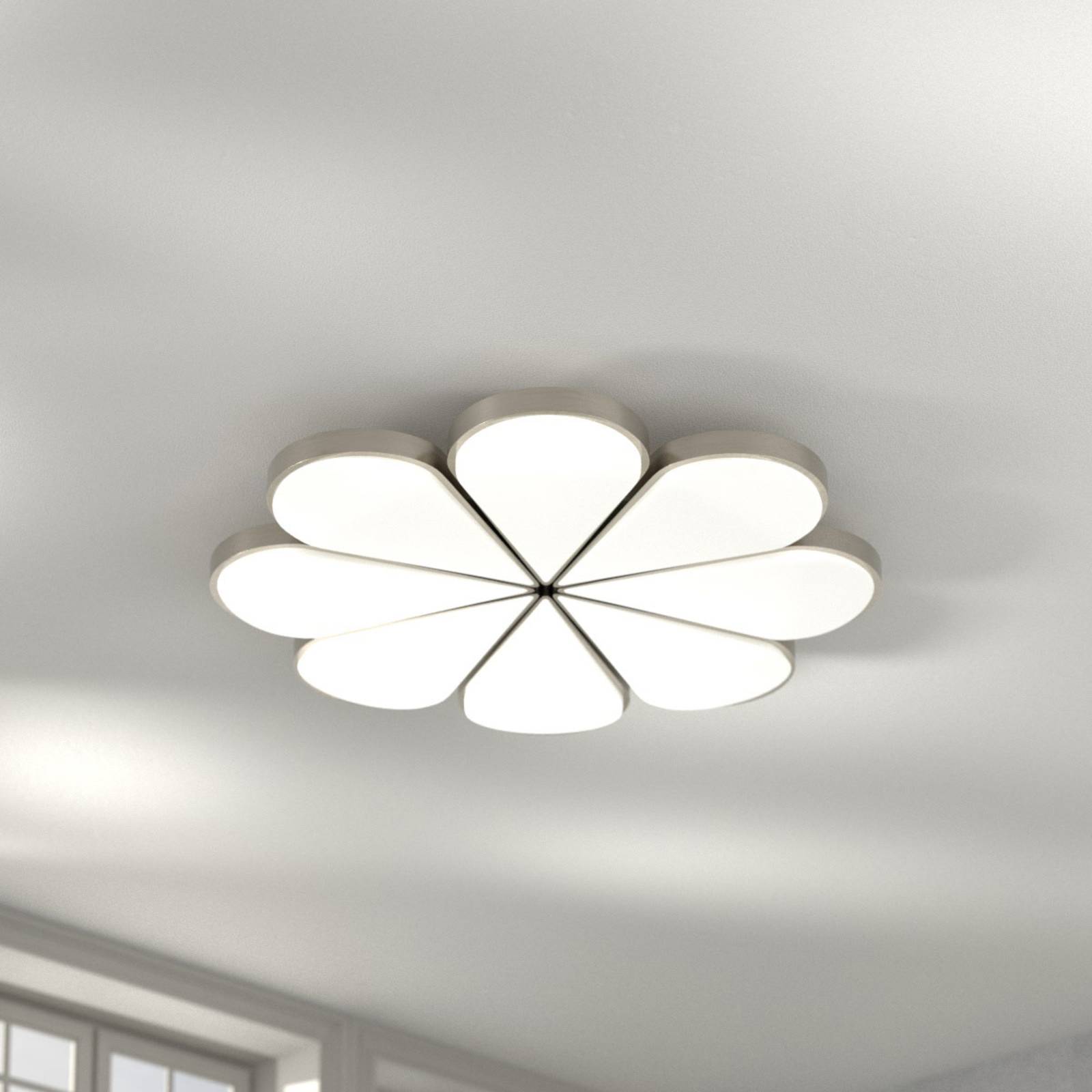 HELL Plafonnier LED Flower CCT Ø 81 cm