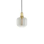 Amp Lustră Pendul Small Smoke/Brass - Normann Copenhagen