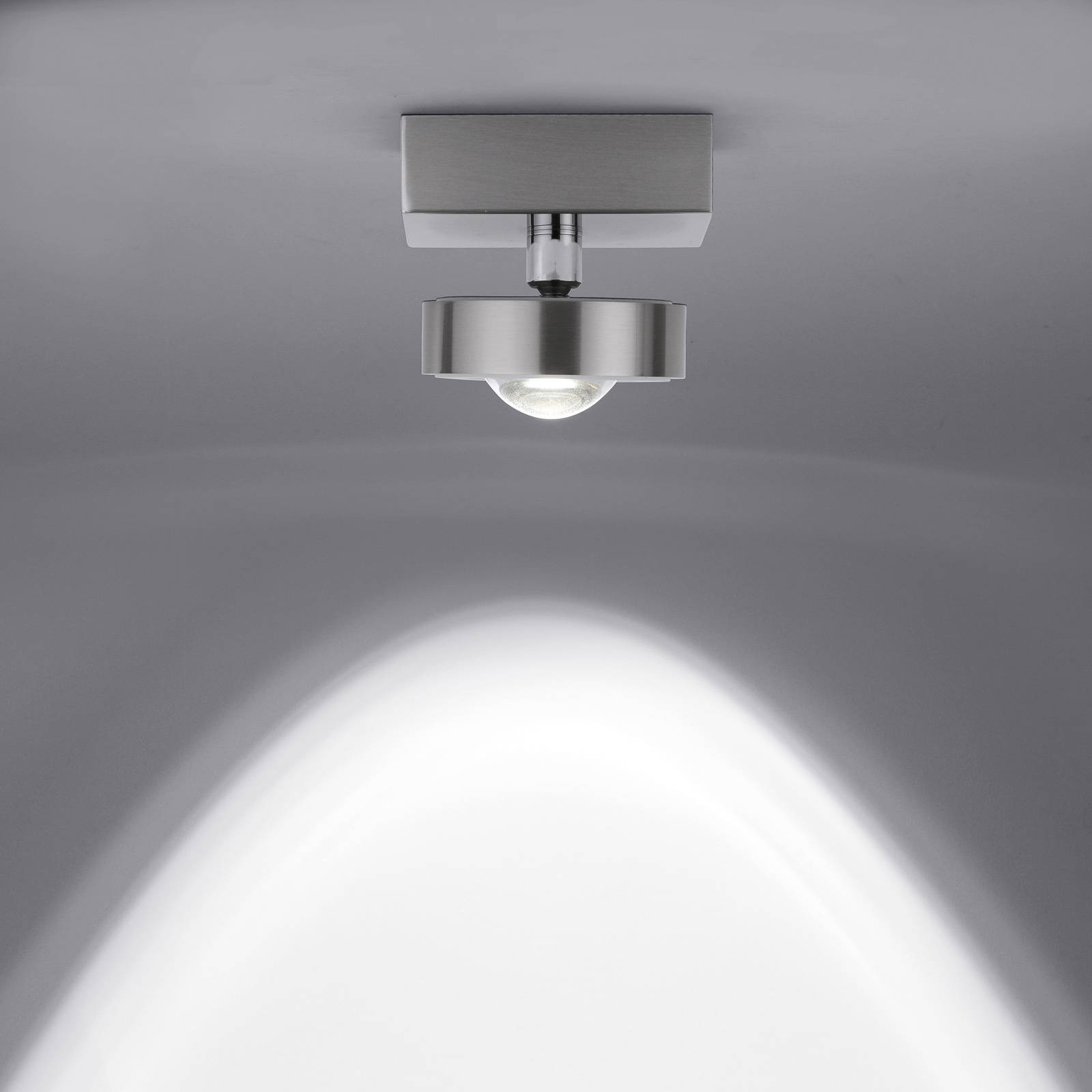 Paul Neuhaus Q-MIA LED plafondlamp staal