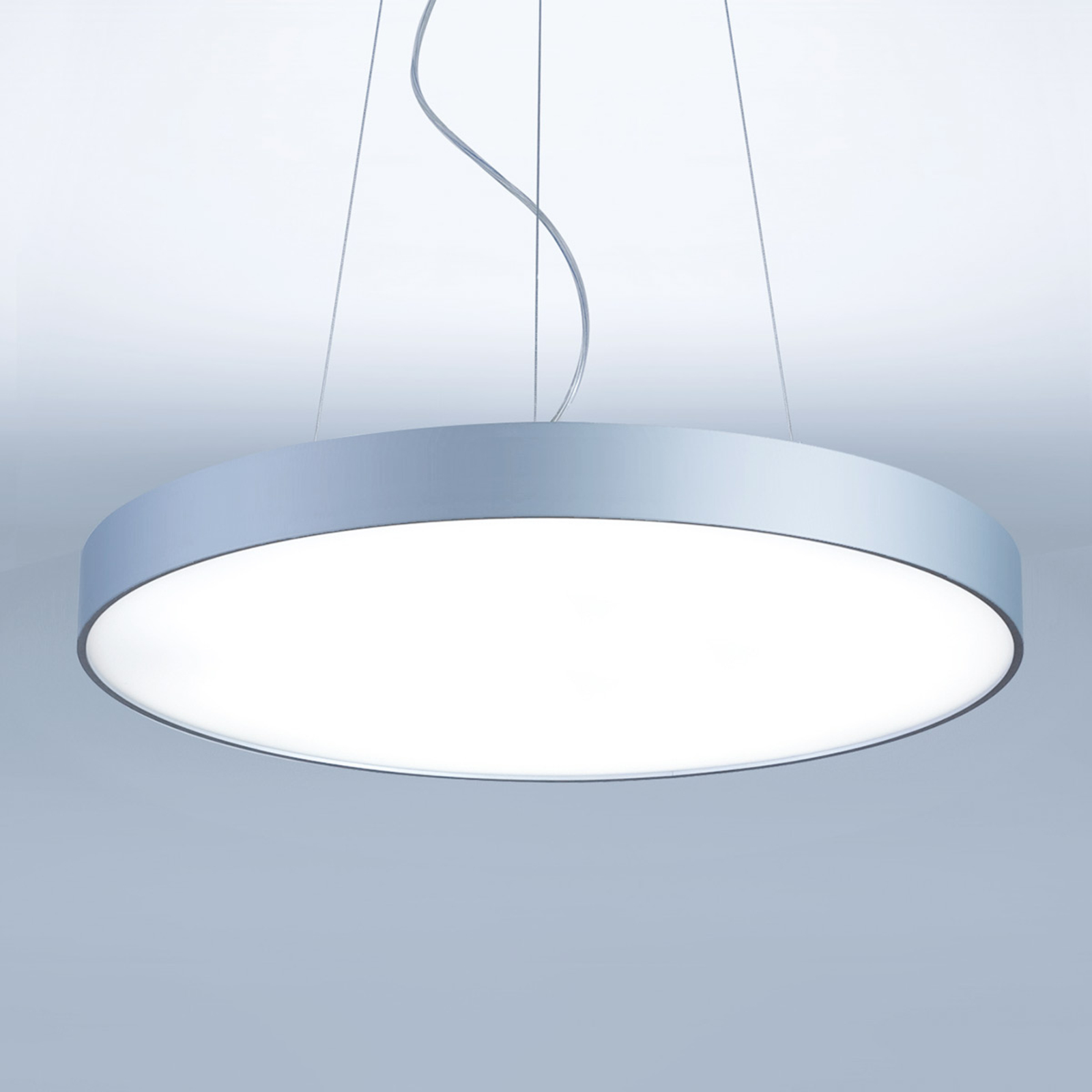 Runde LED-Hängeleuchte Basic-P1 - 97 cm