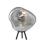 Tom Dixon LED rechargeable patio lamp Melt large, silver