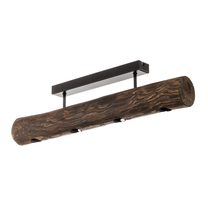 Envostar - Beam 4 Plafonnier Dark Pine Wood