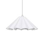 PR Home Lampă suspendată Frenja, bumbac, alb, Ø 45 cm