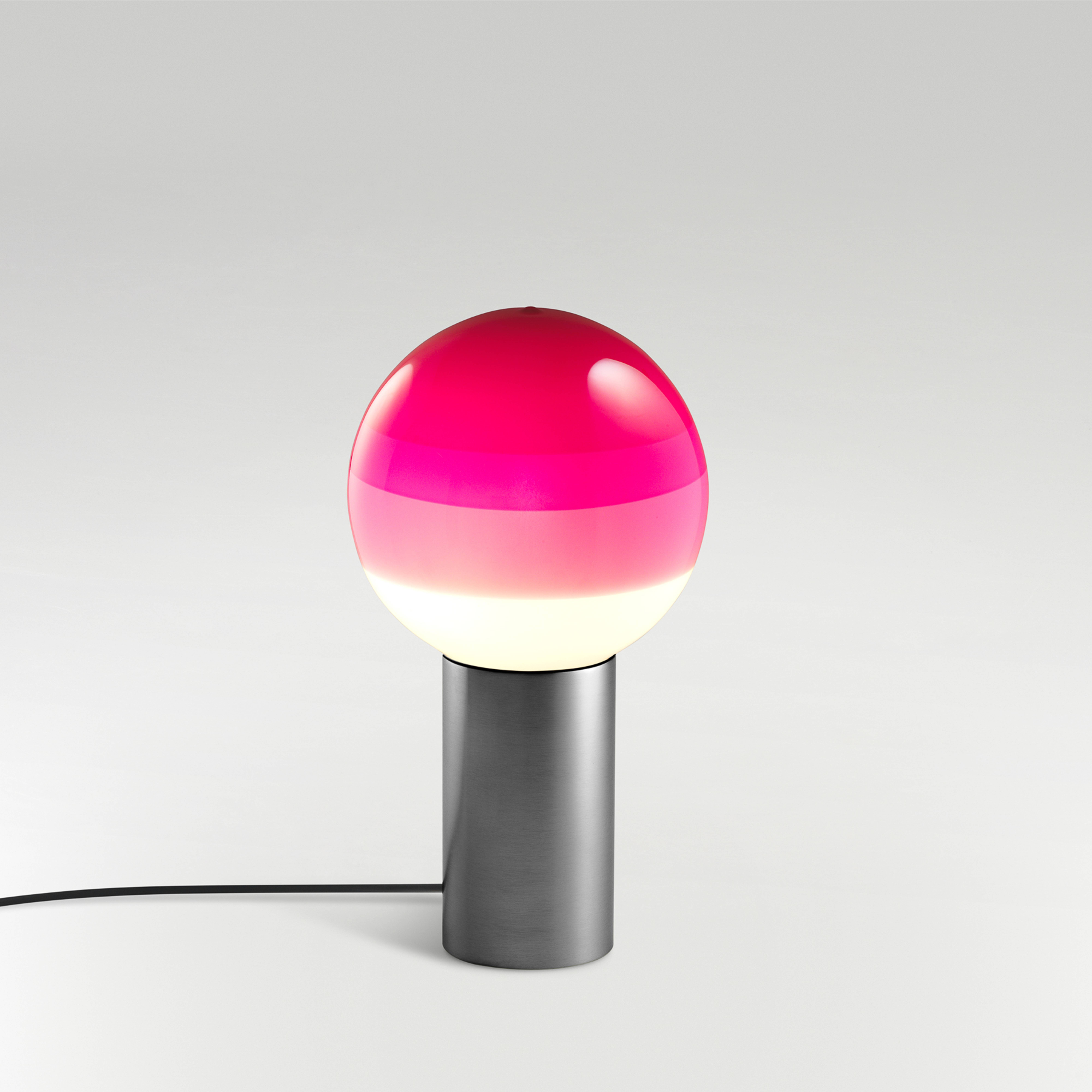MARSET Dipping Light S lámpara mesa rosa/grafito