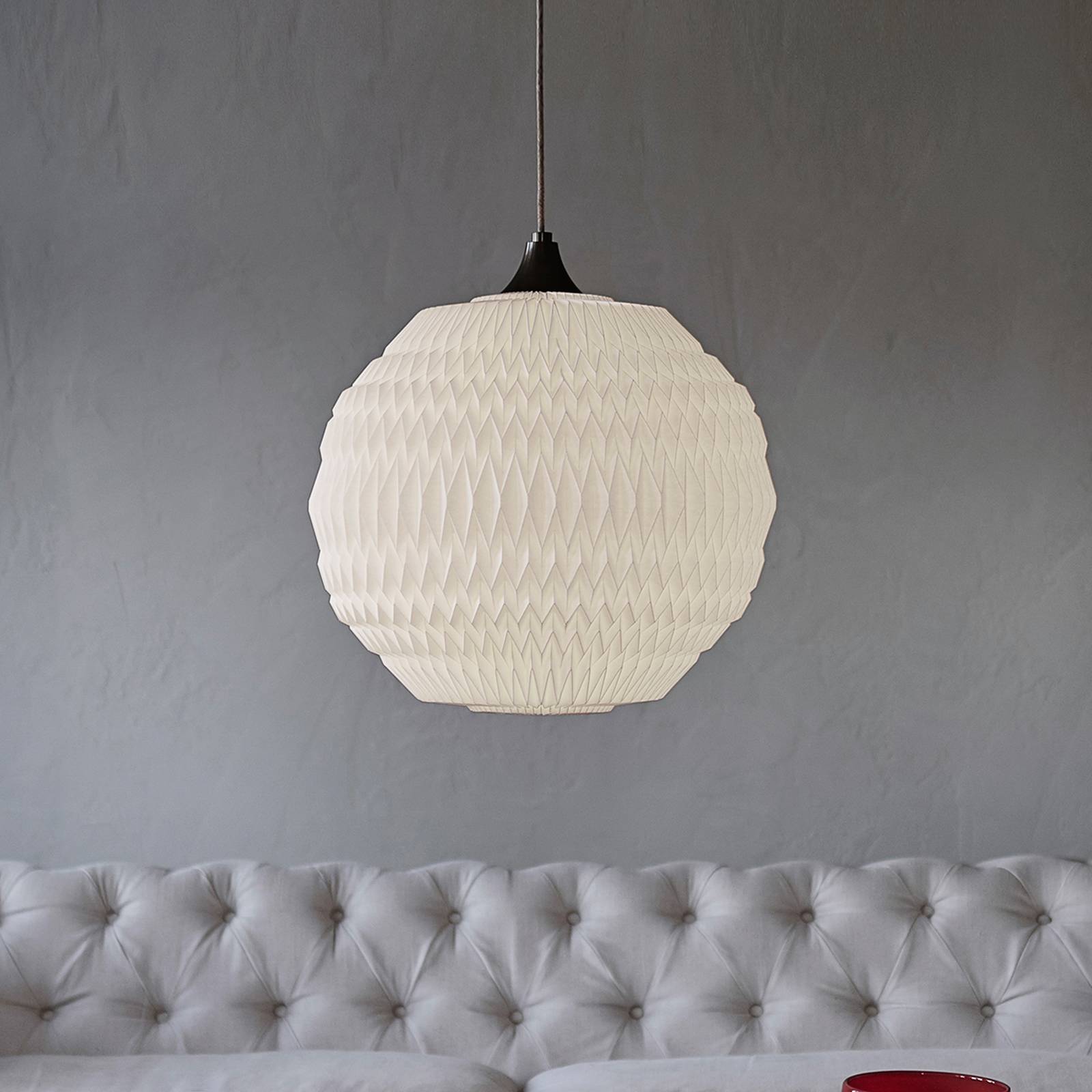 LE KLINT Hängeleuchte Caleo 3, Ø 50 cm, weiß, Papier günstig online kaufen