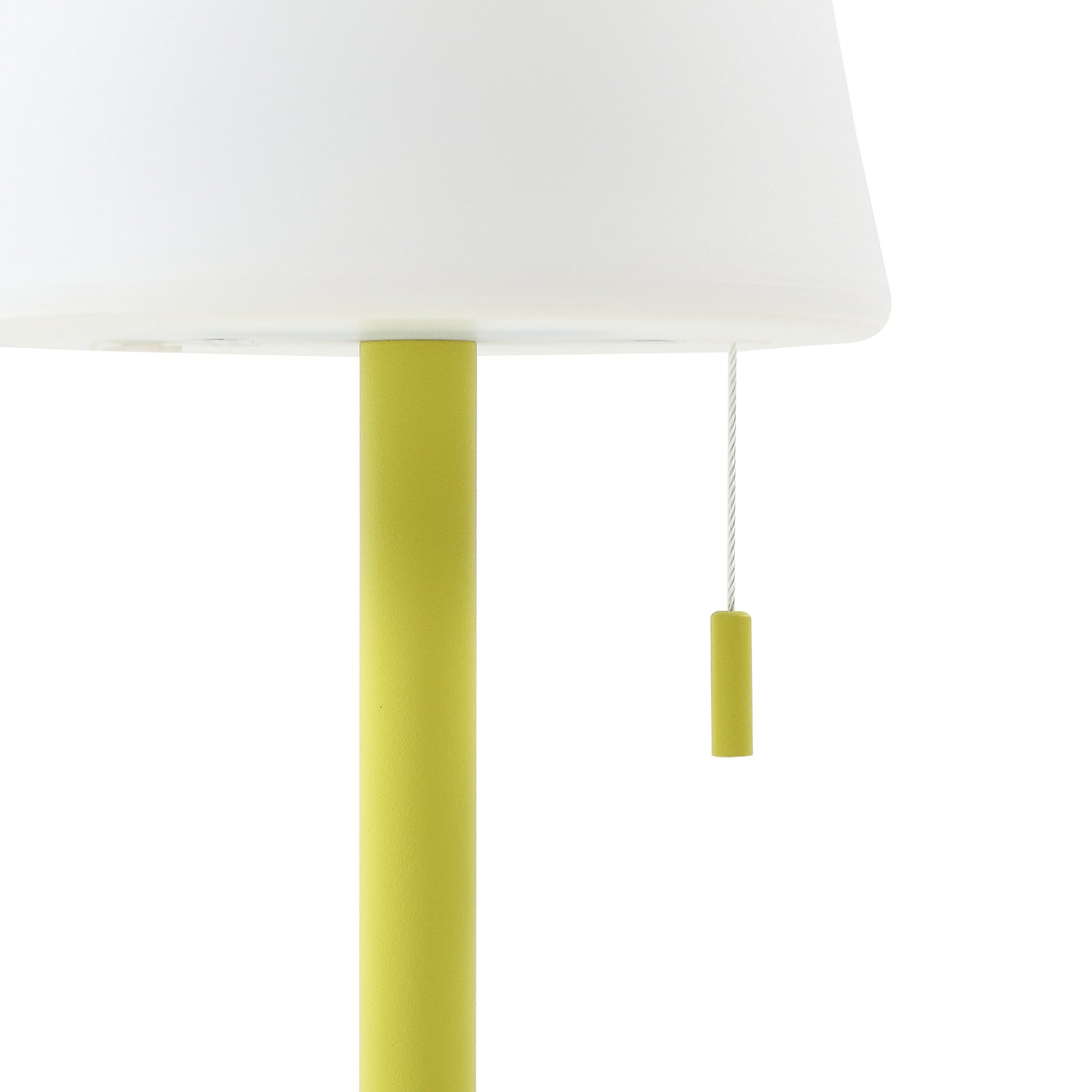 Lindby Azalea LED oplaadbare lamp, in hoogte verstelbaar, CCT, geel