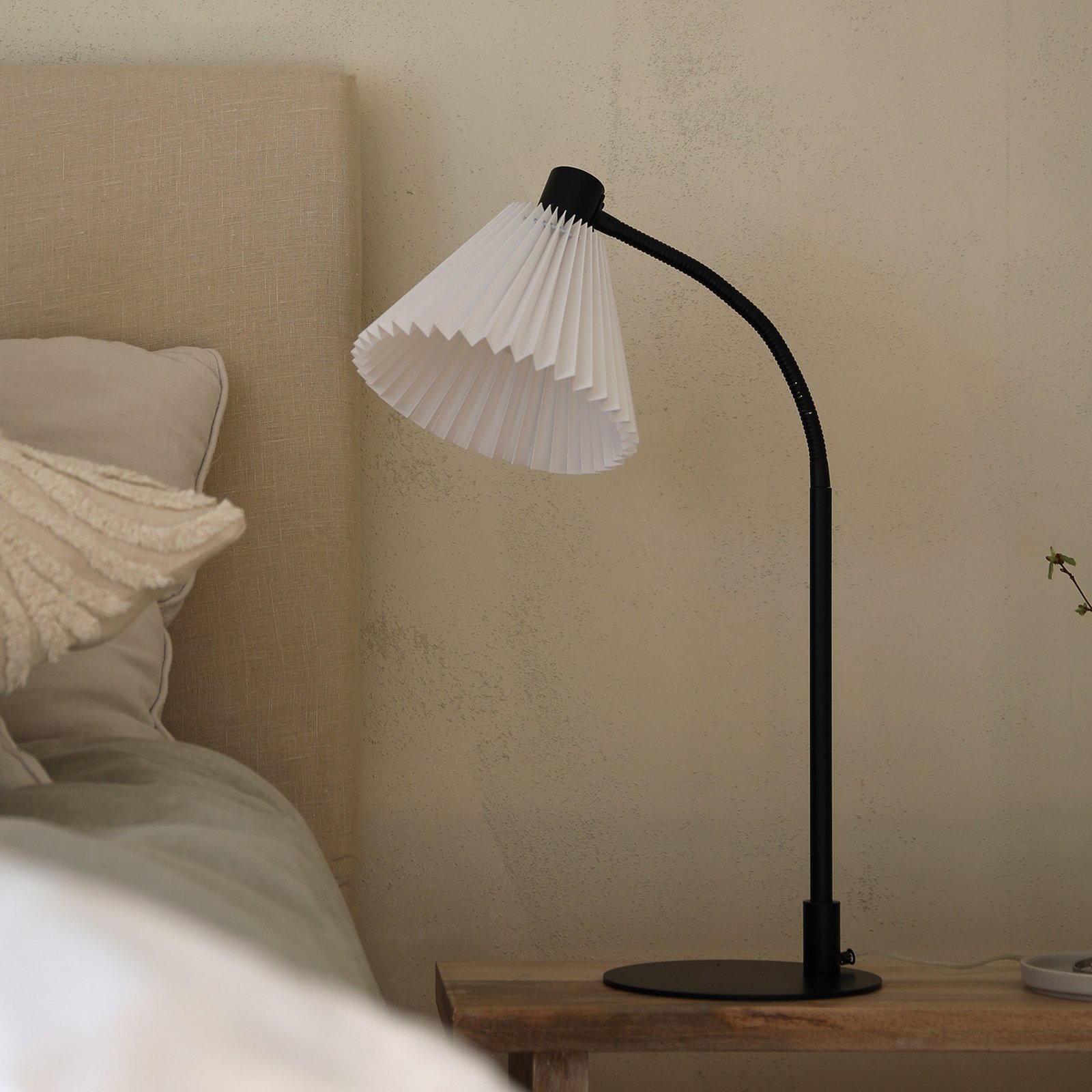 Mira 1 Tischleuchte Black/White - Markslöjd Mira 1 Tischleuchte Black/White - Markslöjd