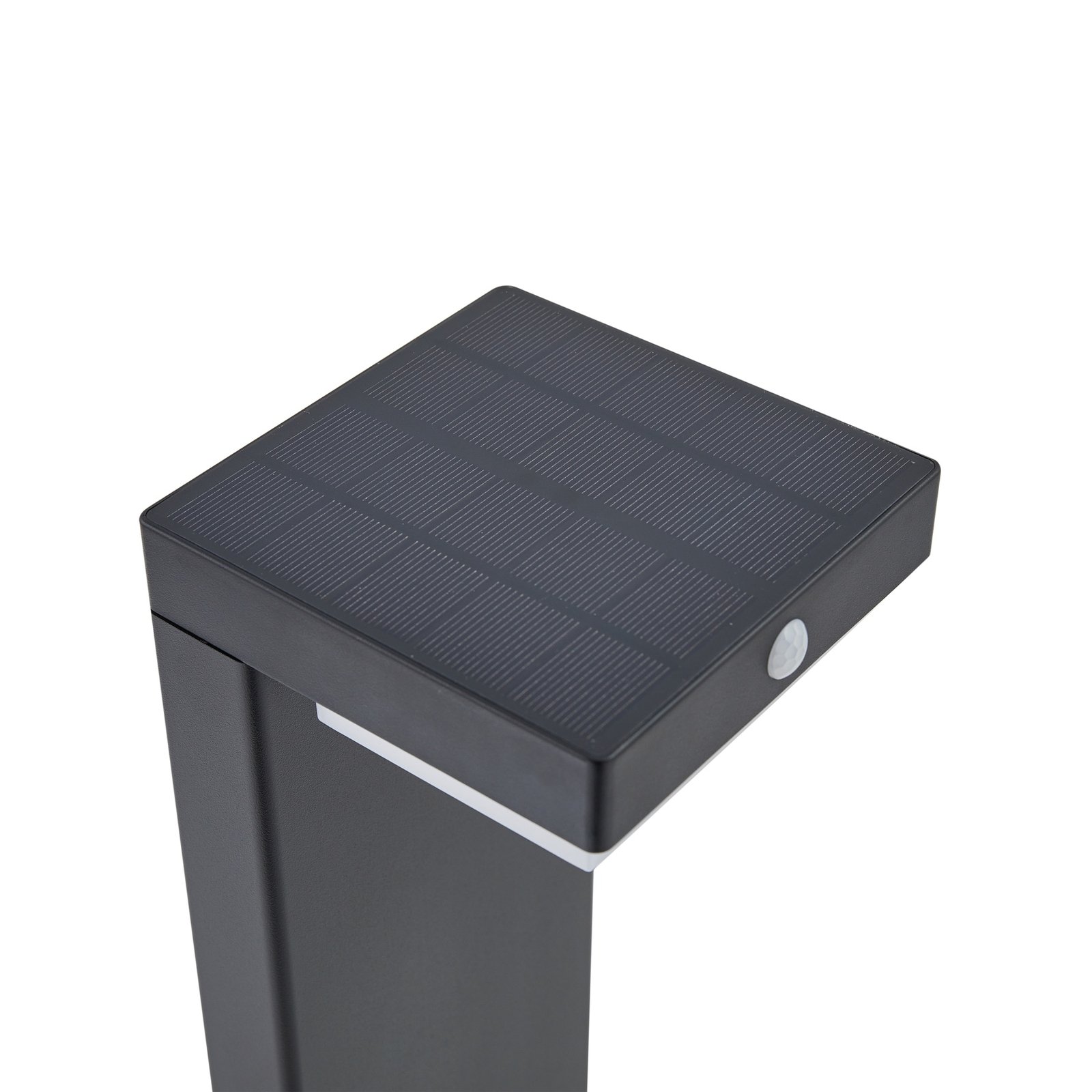 Eleazer LED Solárny článok Stĺpik w/Senzor Čierna - Lindby