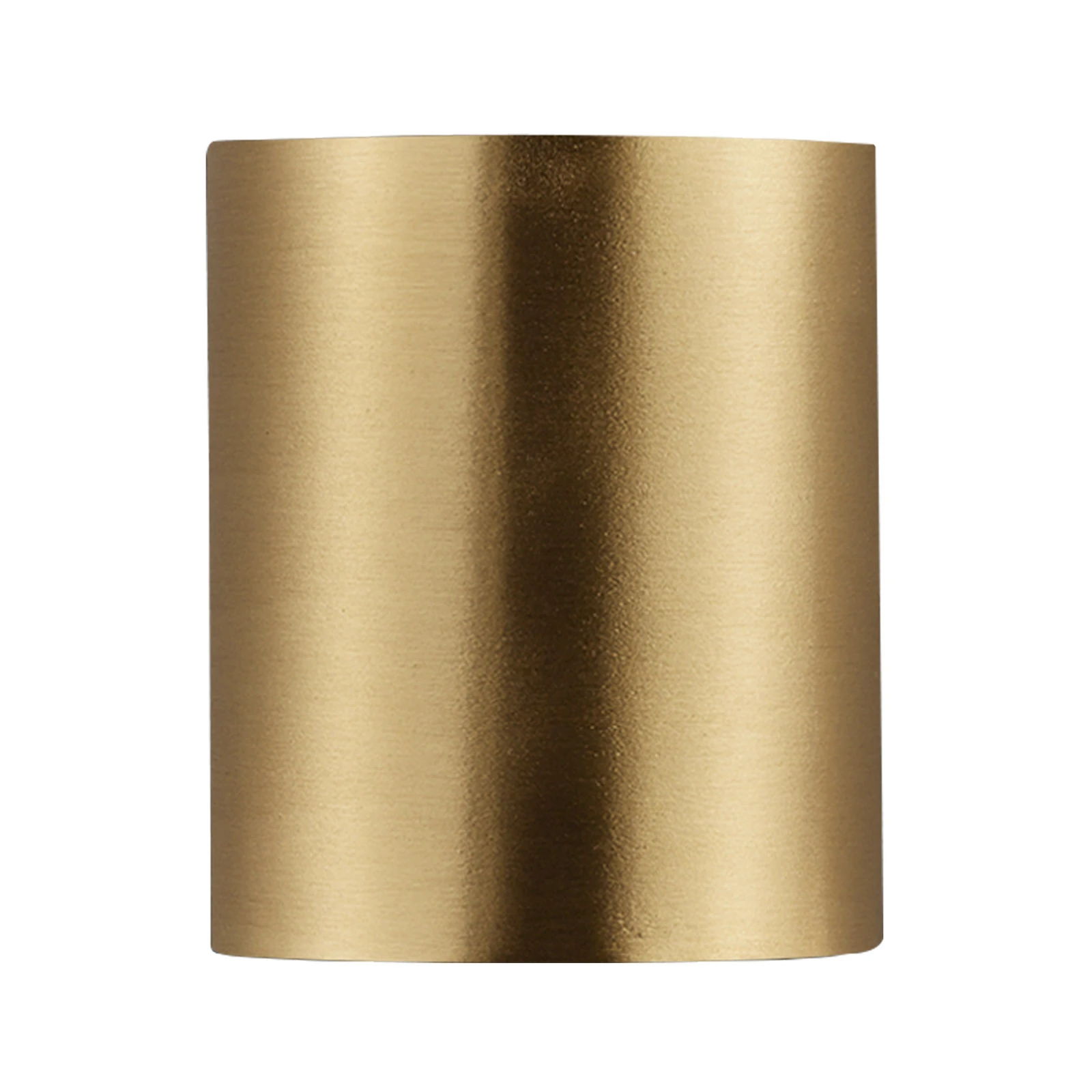 LED-Außenwandleuchte Canto 2, messing, 10 cm, up/down, IP44