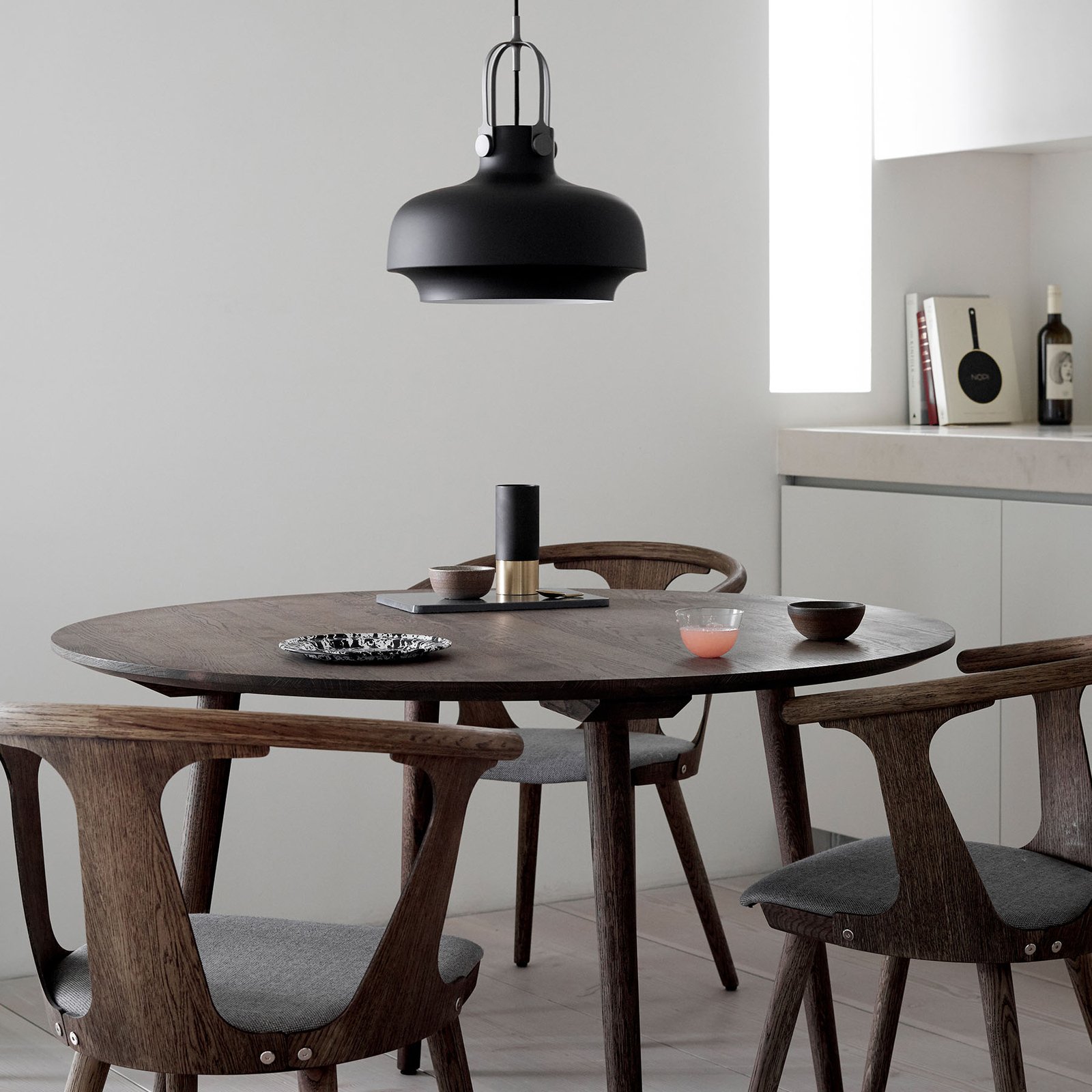 Copenhagen SC7 Pendelleuchte schwarz/messing - &Tradition